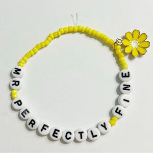 Taylor Swift Eras Tour Friendship Bracelet Fearless Mr Perfectly Fine